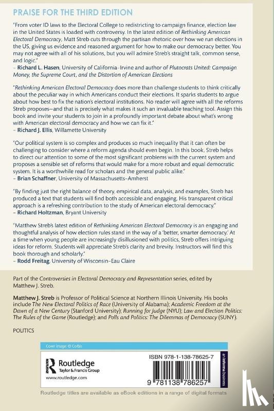 Streb, Matthew J. (Northern Illinois University - Rethinking American Electoral Democracy