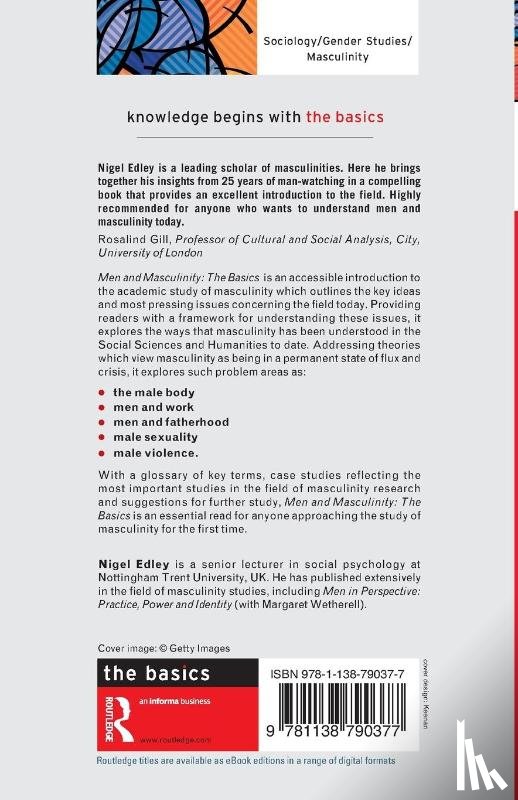Edley, Nigel (Nottingham Trent University - Men and Masculinity: The Basics