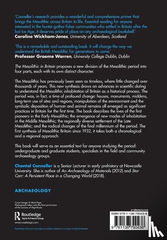 Conneller, Chantal (Newcastle University - The Mesolithic in Britain