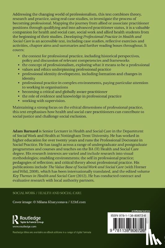  - Developing Professional Practice in Health and Social Care