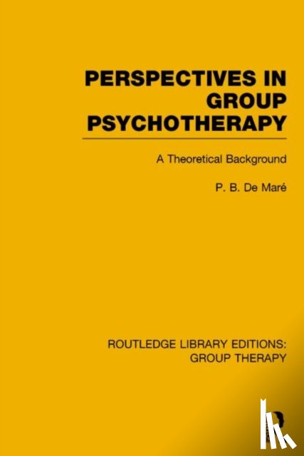 de Mare, P B - Perspectives in Group Psychotherapy