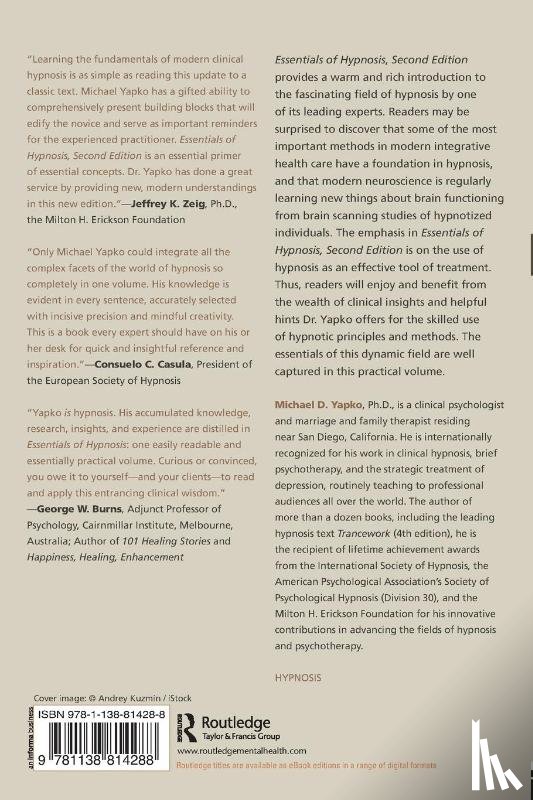 Yapko, Michael D. - Essentials of Hypnosis