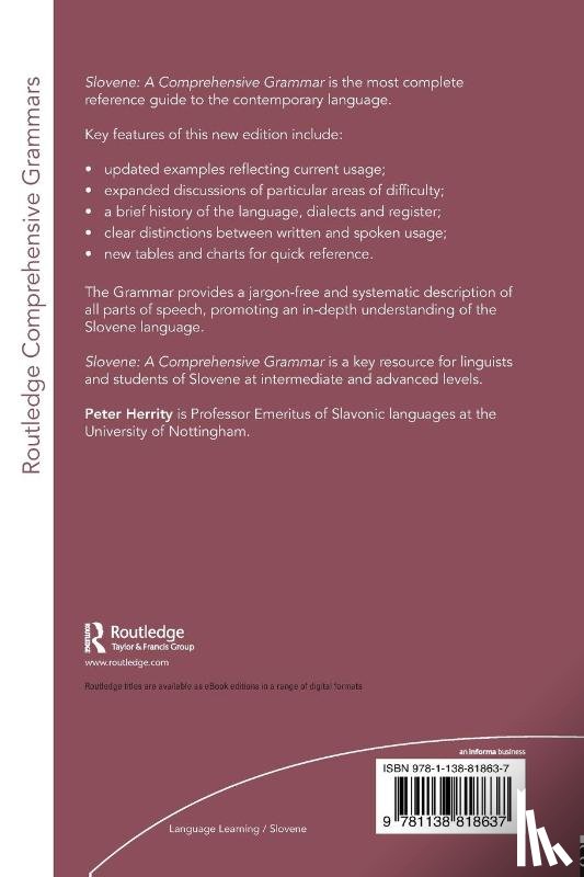 Herrity, Peter (University of Nottingham) - Slovene