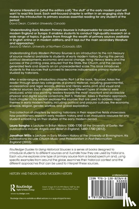  - Understanding Early Modern Primary Sources