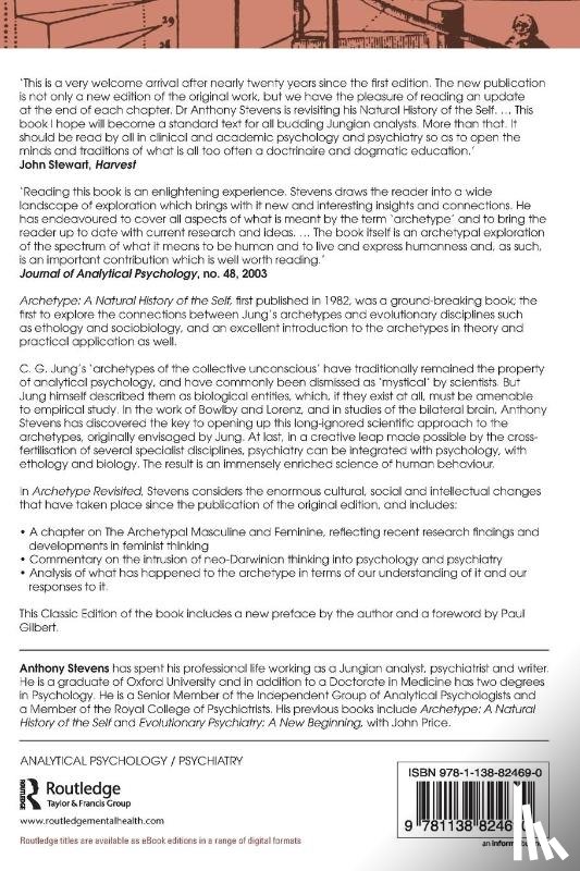 Stevens, Anthony (Jungian analyst and psychiatrist - Archetype Revisited