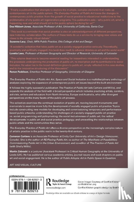  - The Everyday Practice of Public Art