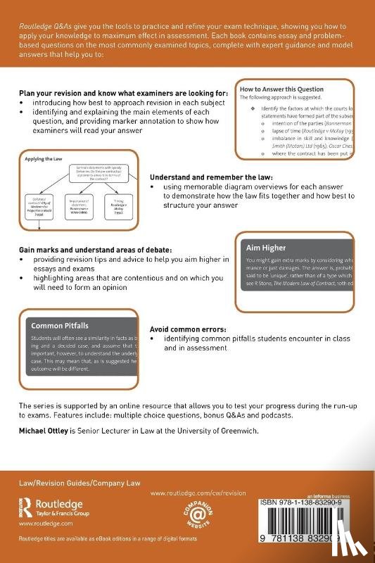 Ottley, Mike (University of Greenwich - Q&A Company Law
