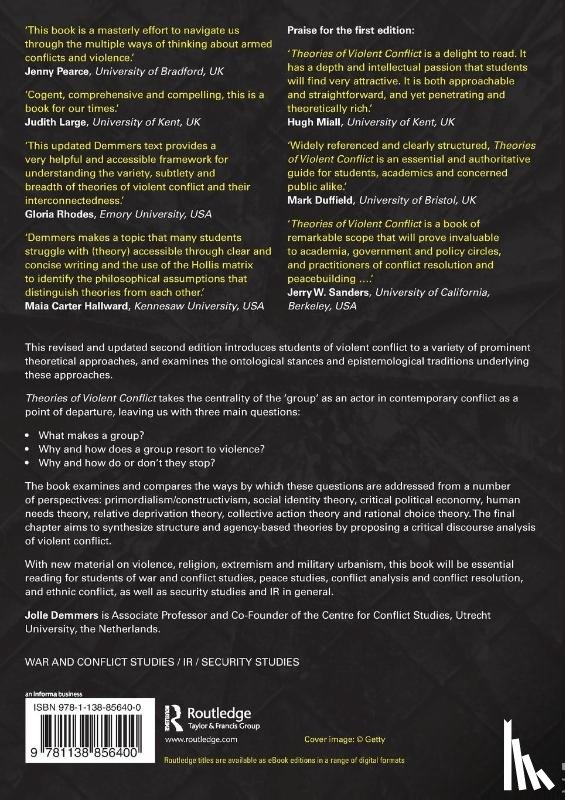 Demmers, Jolle - Theories of Violent Conflict