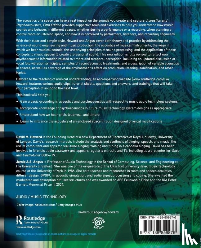 Howard, David M. (Royal Holloway University, Angus, Jamie (York University - Acoustics and Psychoacoustics