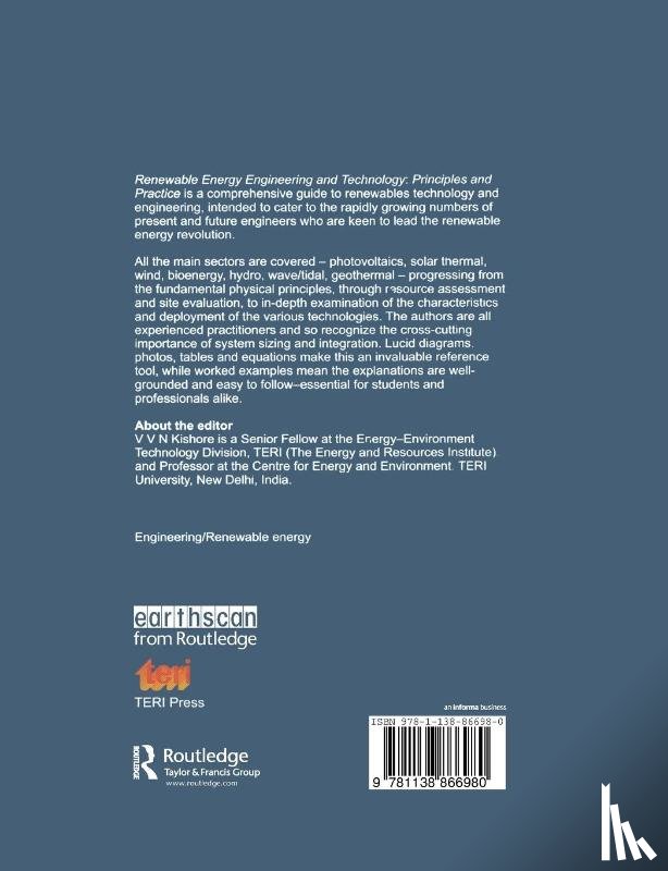  - Renewable Energy Engineering and Technology