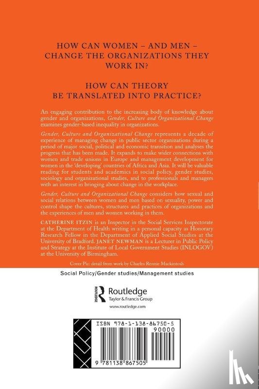  - Gender, Culture and Organizational Change