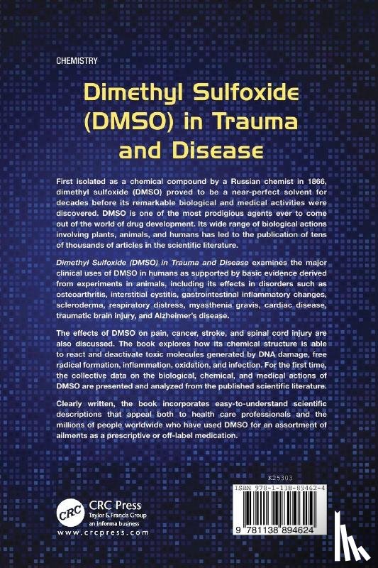 Jacob, Stanley W. (Gerlinger Professor, de la Torre, Jack C. (Professor of Psychology (Adjunct) - Dimethyl Sulfoxide (DMSO) in Trauma and Disease