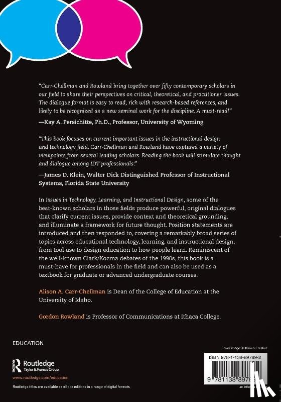  - Issues in Technology, Learning, and Instructional Design