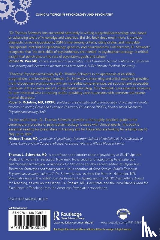 Schwartz, Thomas L. (SUNY Upstate Medical University - Practical Psychopharmacology