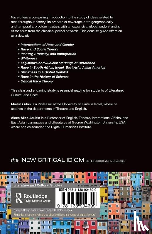 Orkin, Martin (University of Haifa, Joubin, Alexa Alice (George Washington University) - Race
