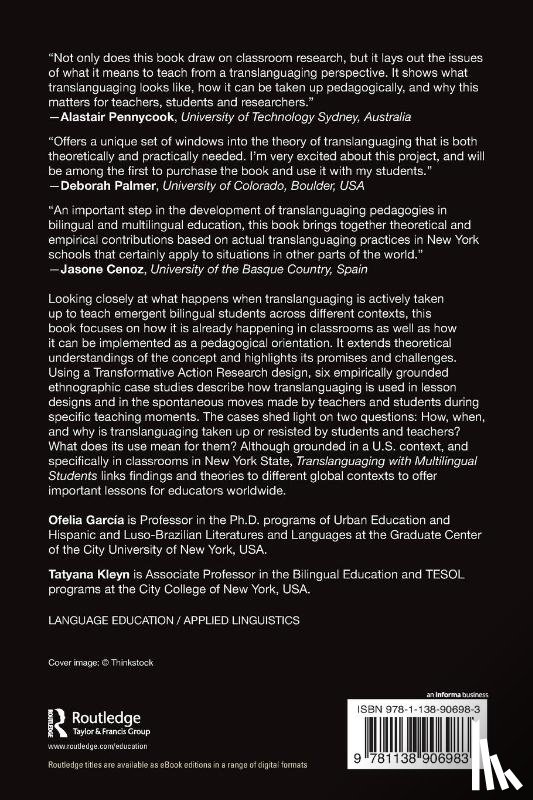  - Translanguaging with Multilingual Students