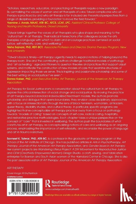  - Art Therapy for Social Justice