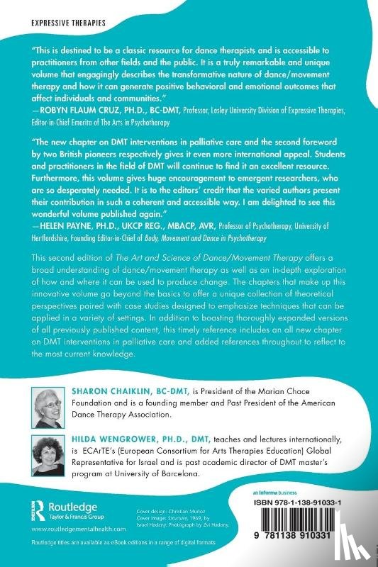  - The Art and Science of Dance/Movement Therapy