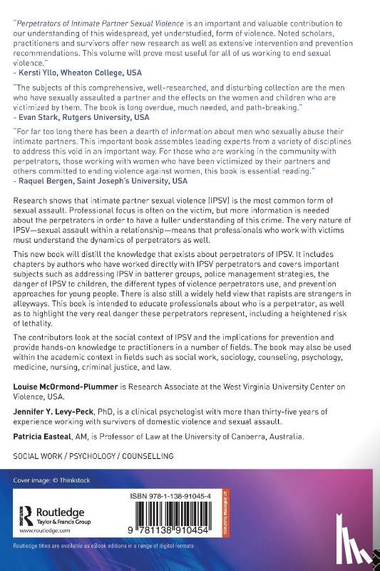  - Perpetrators of Intimate Partner Sexual Violence