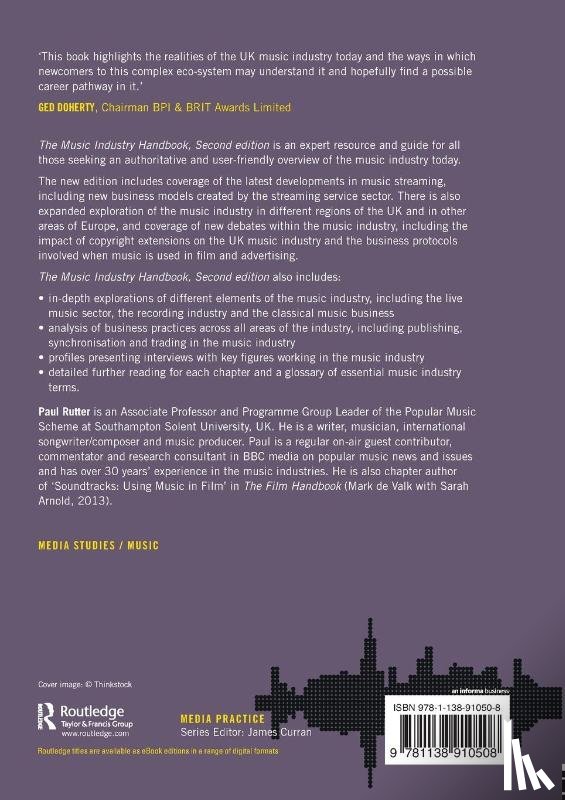 Rutter, Paul (Southampton Solent University - The Music Industry Handbook