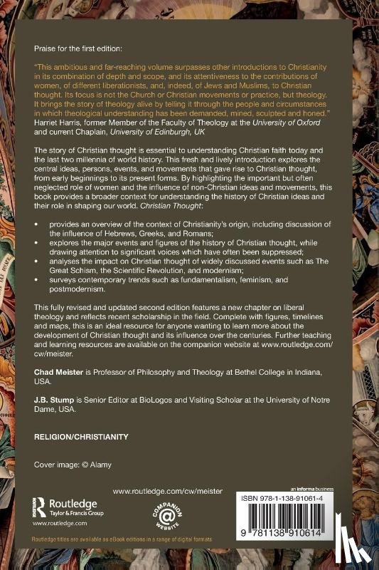 Meister, Chad (Bethel College, Stump, J.B. - Christian Thought