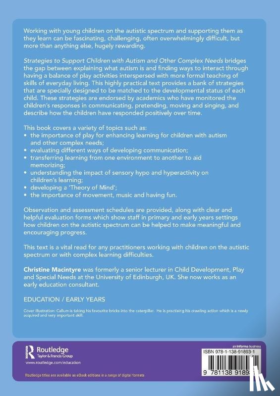 Macintyre, Christine (Moray House School of Education - Strategies to Support Children with Autism and Other Complex Needs