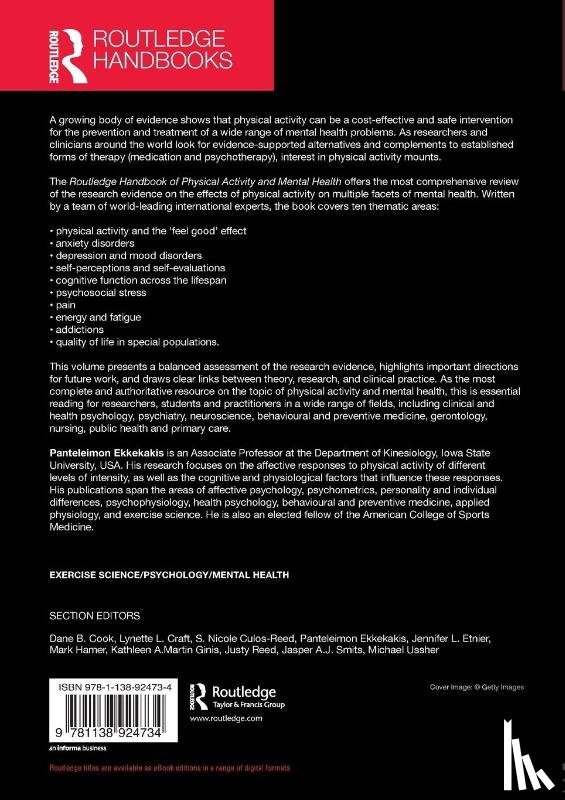  - Routledge Handbook of Physical Activity and Mental Health