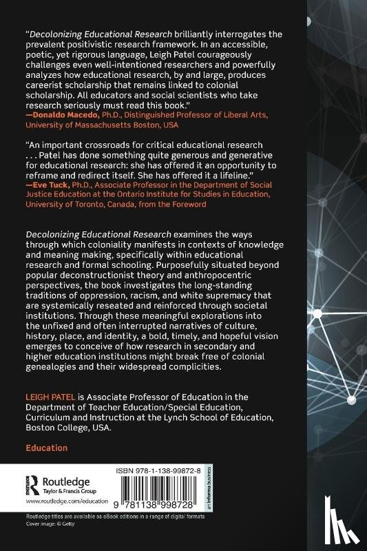 Patel, Leigh (Boston College - Decolonizing Educational Research