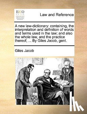 Jacob, Giles - A new law-dictionary