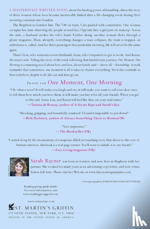 Rayner, Sarah - One Moment, One Morning