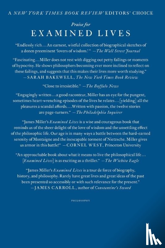 JAMES MILLER - EXAMINED LIVES