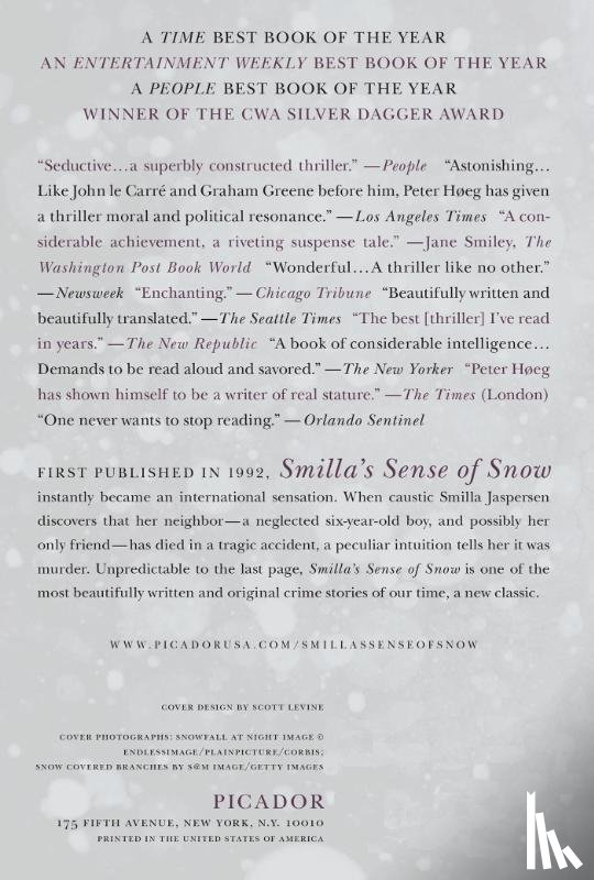 Høeg, Peter - Smilla's Sense of Snow