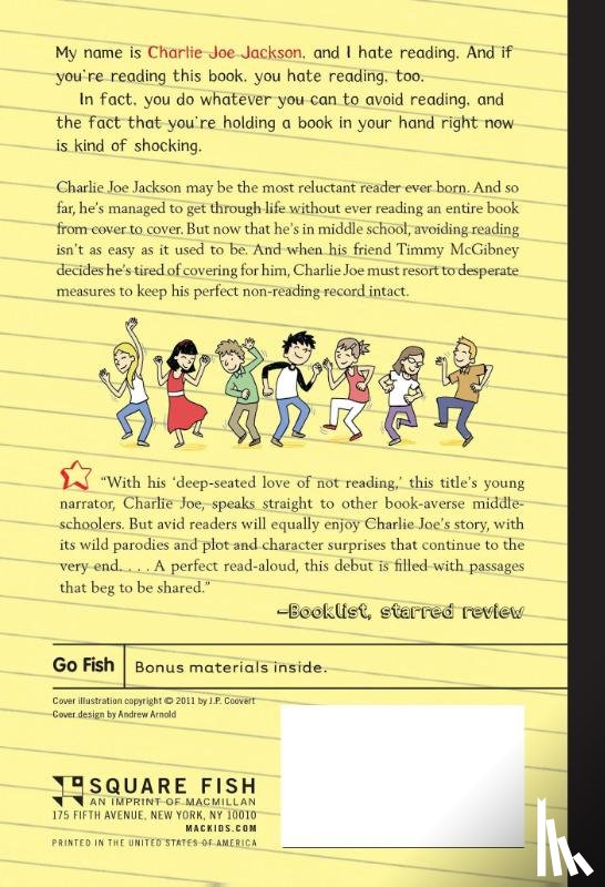 Greenwald, Tommy - Charlie Joe Jackson's Guide to Not Reading