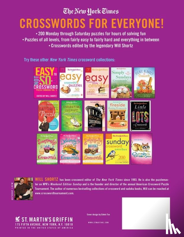 The New York Times - The New York Times Easy to Not-So-Easy Crossword Puzzle Omnibus Vol. 6