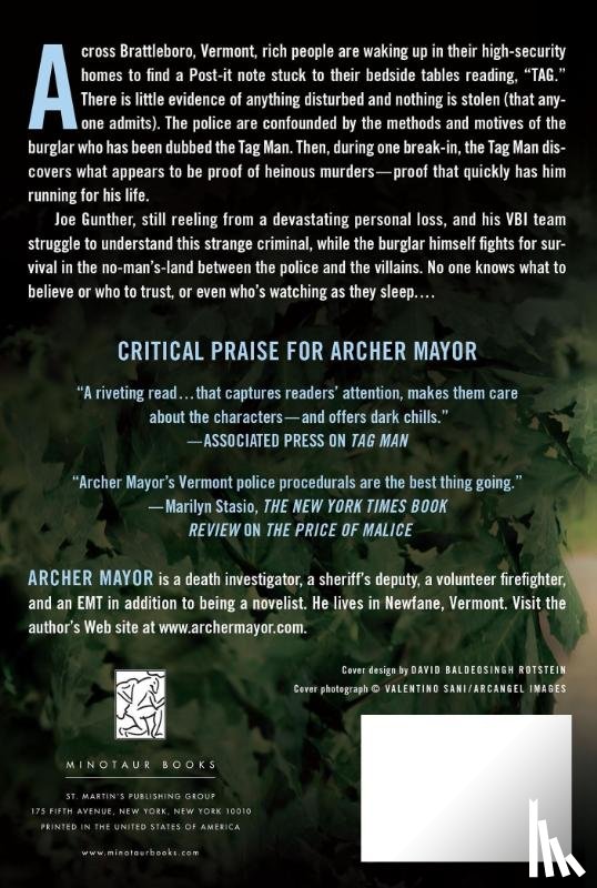 Mayor, Archer - Tag Man