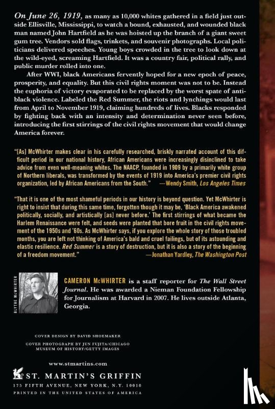 McWhirter, Cameron - Red Summer