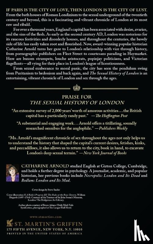 Arnold, Catharine - SEXUAL HISTORY OF LONDON