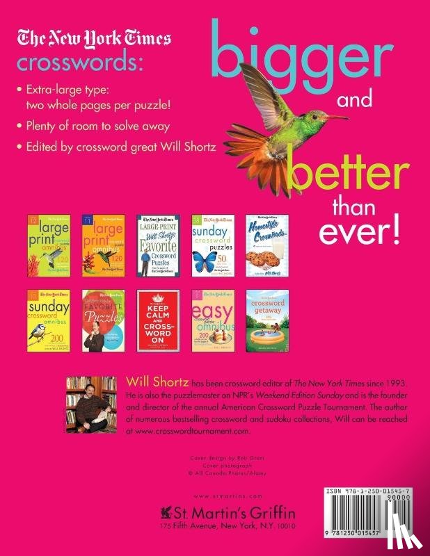 The New York Times - New York Times Large-Print Crossword Puzzle Omnibus Volume 13