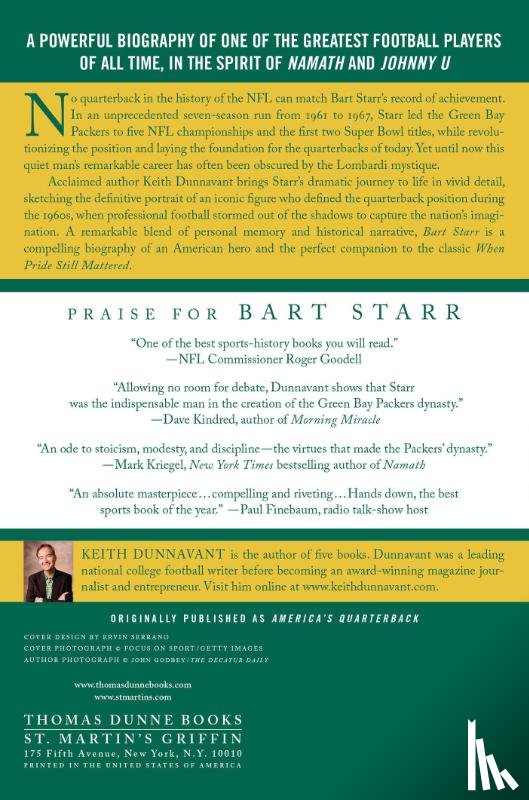 Dunnavant, Keith - Bart Starr