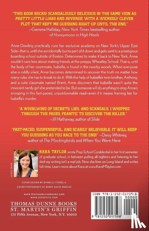 Taylor, Kara - PREP SCHOOL CONFIDENTIAL