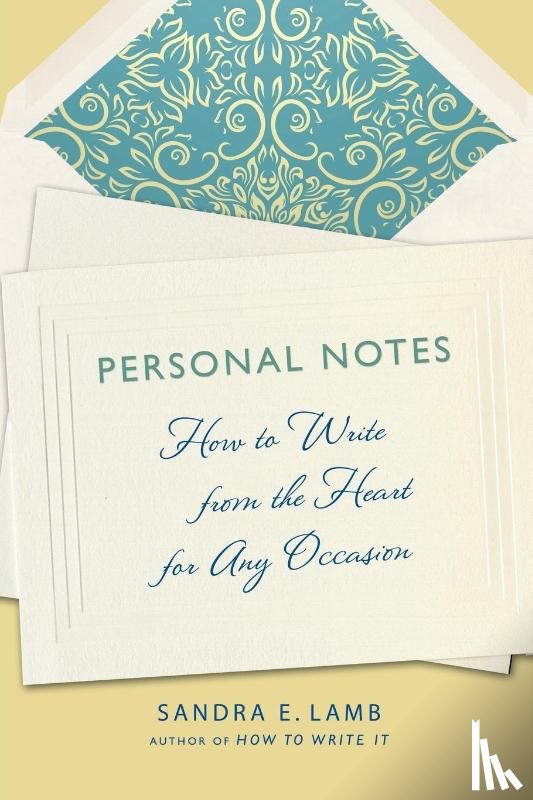 Lamb, Sandra E. - PERSONAL NOTES