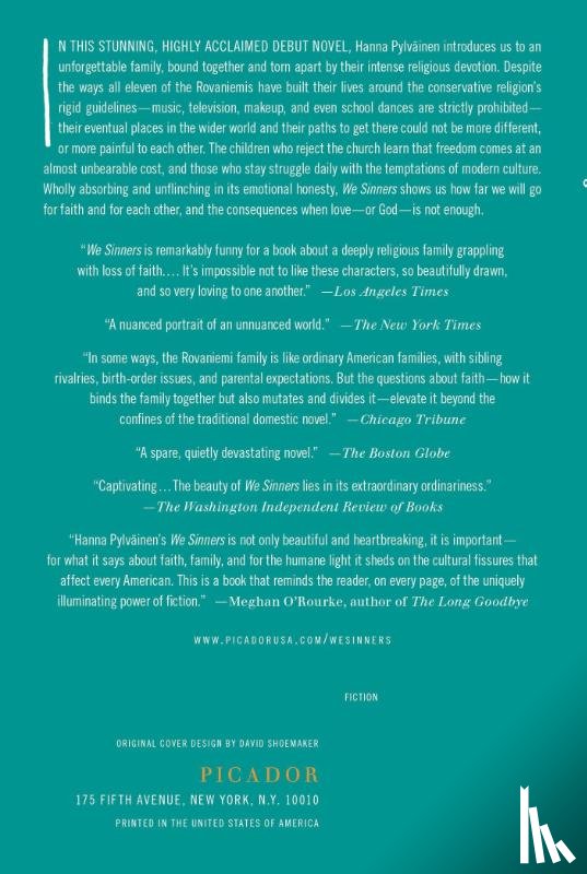 Pylväinen, Hanna - We Sinners