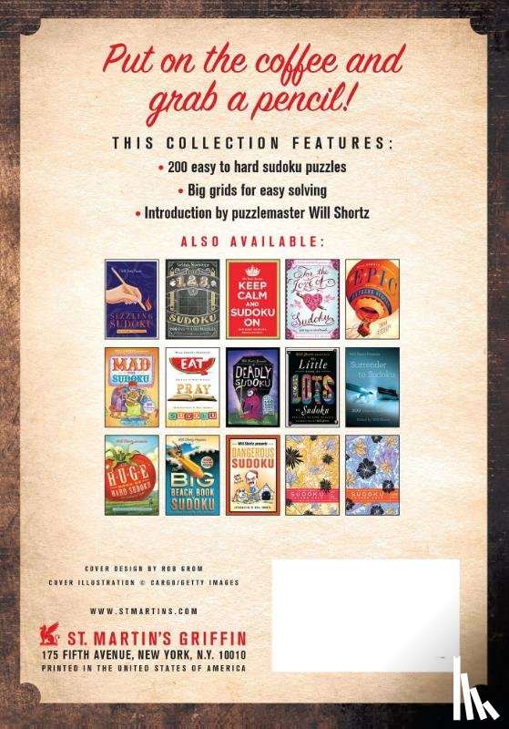 Shortz, Will - Will Shortz Presents Sudoku to Start Your Day