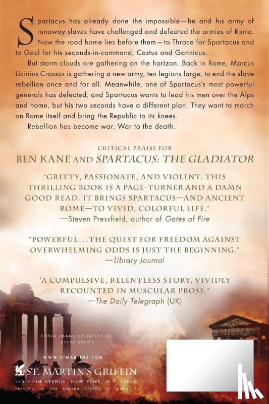 Kane, Ben - SPARTACUS