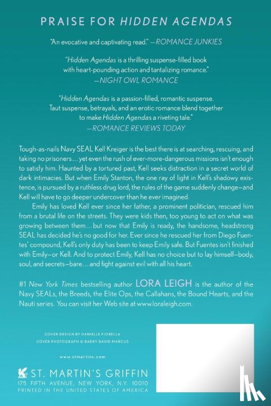 Leigh, Lora - Hidden Agendas