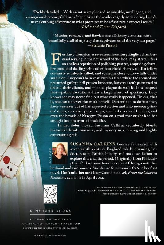 Calkins, Susanna - Murder at Rosamund's Gate