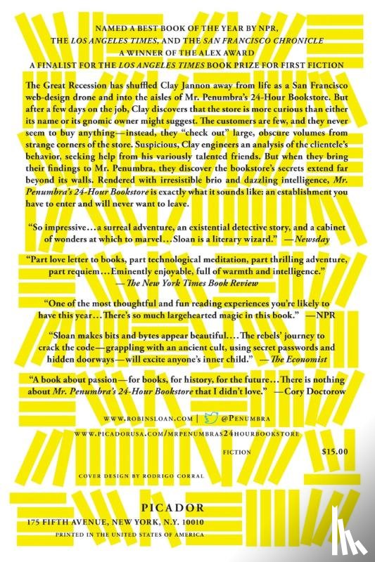 Robin Sloan - Mr. Penumbra's 24-Hour Bookstore
