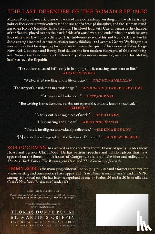 Goodman, Rob (AUTHOR) - Rome's Last Citizen