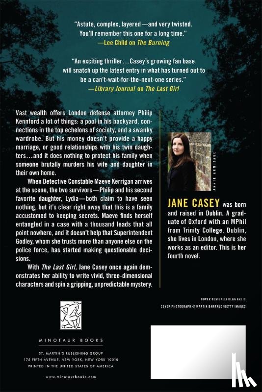 Casey, Jane - LAST GIRL