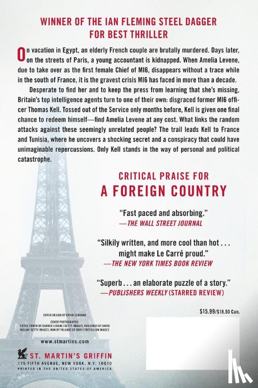 Cumming, Charles - Foreign Country
